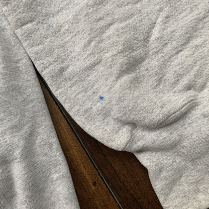 LEE UPolicy School Gray Hipster Basic Promo Rap Vintage Crewneck 90s 80s T Shirt