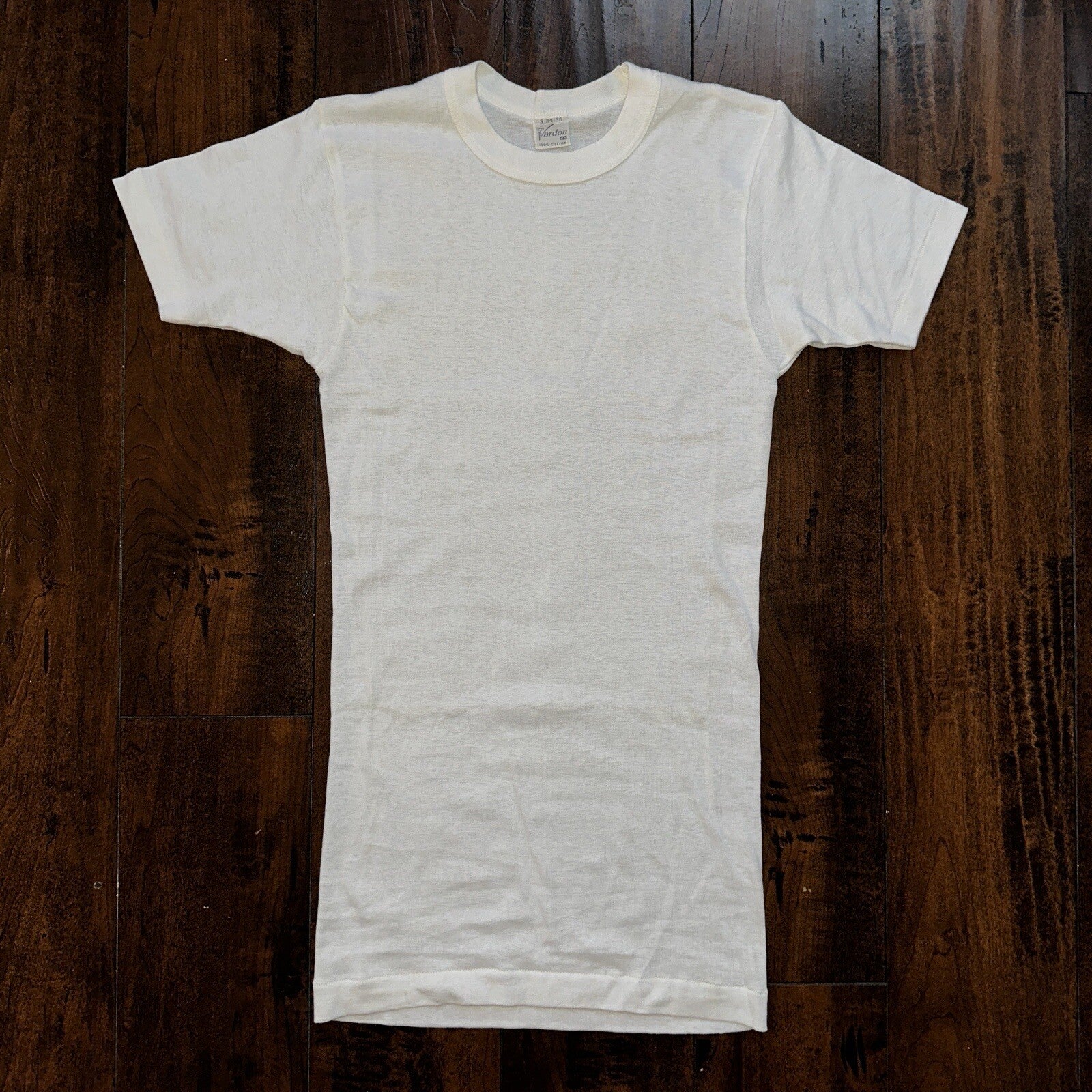 1960s Vardon Vintage White Blank T Shirt S Rockabilly Lot 6 Pack 60s 50s Hanes