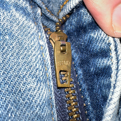 Levis 646 Vintage 70s USA Orange Tab Bootcut Flare Blue Bell Bottom Jeans 40x30