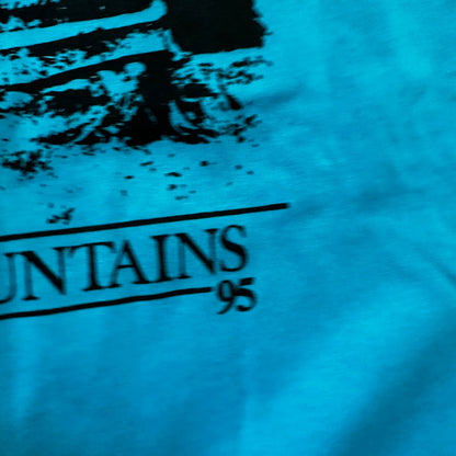 Cades Cove Smoky Mountains Vintage T Shirt Tennessee Travel 90s Single Stitch