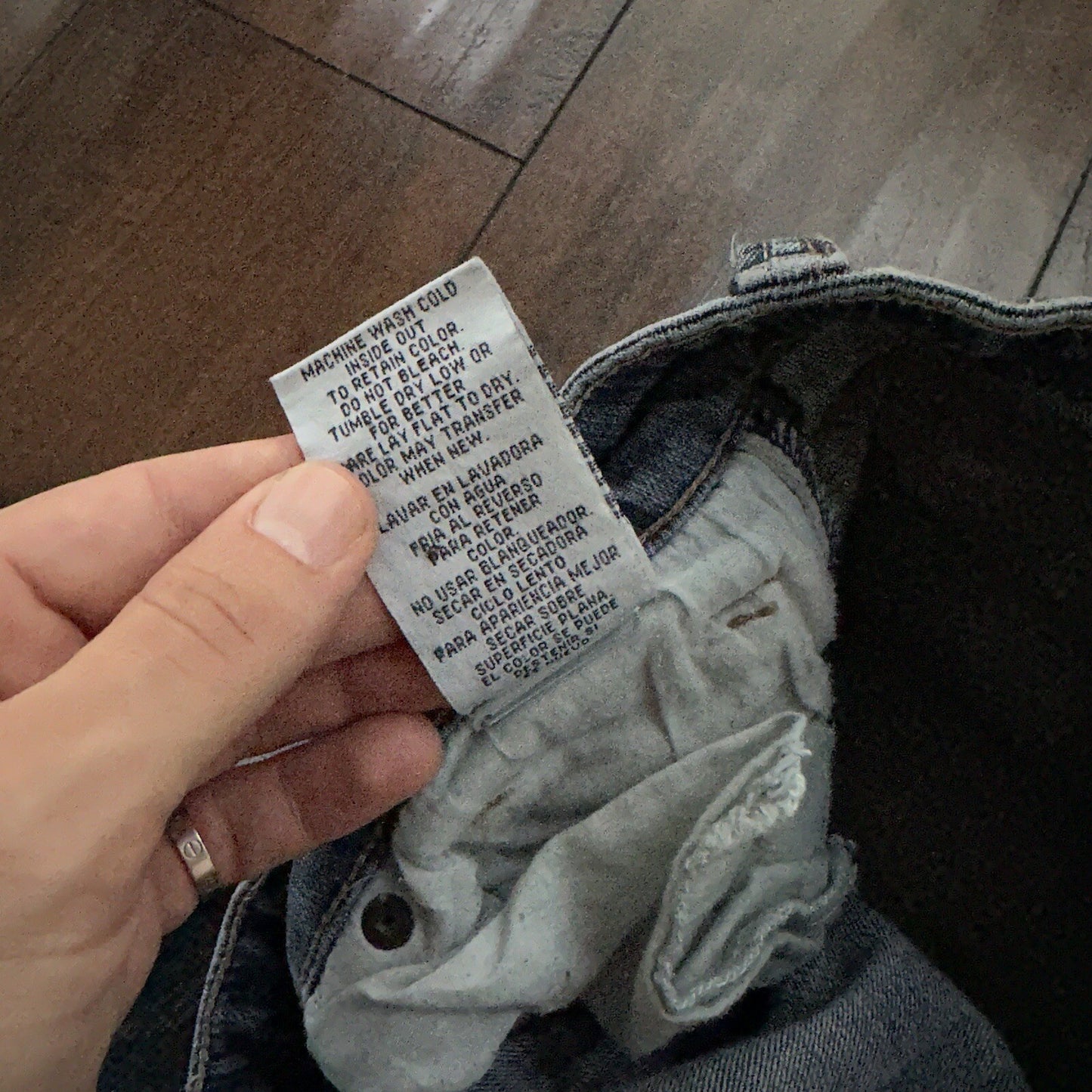 INDIGO ROYALTY Women's Dark Wash Jeans Size 9 Regular 29x31 Low Rise Vintage Y2K