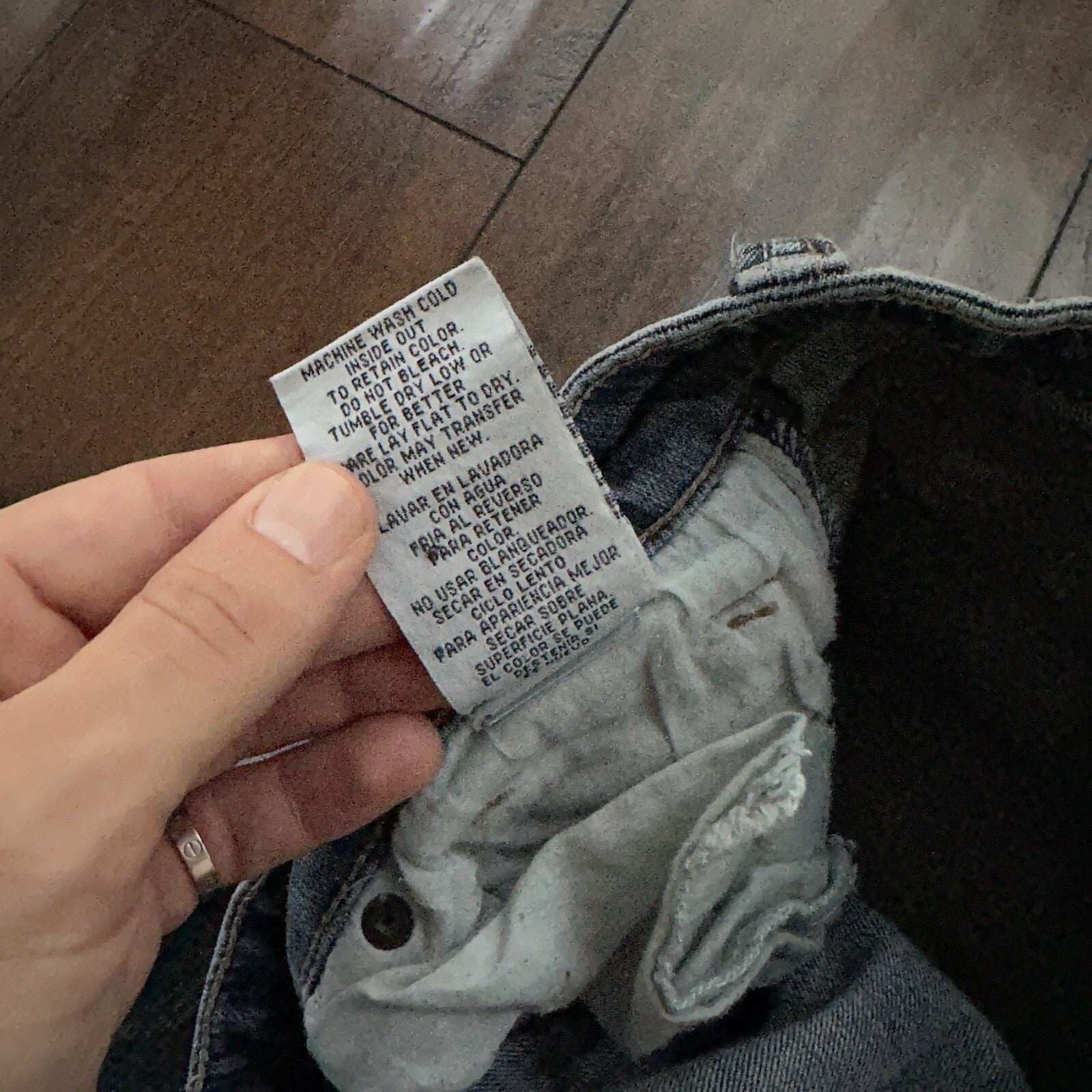 INDIGO ROYALTY Women's Dark Wash Jeans Size 9 Regular 29x31 Low Rise Vintage Y2K