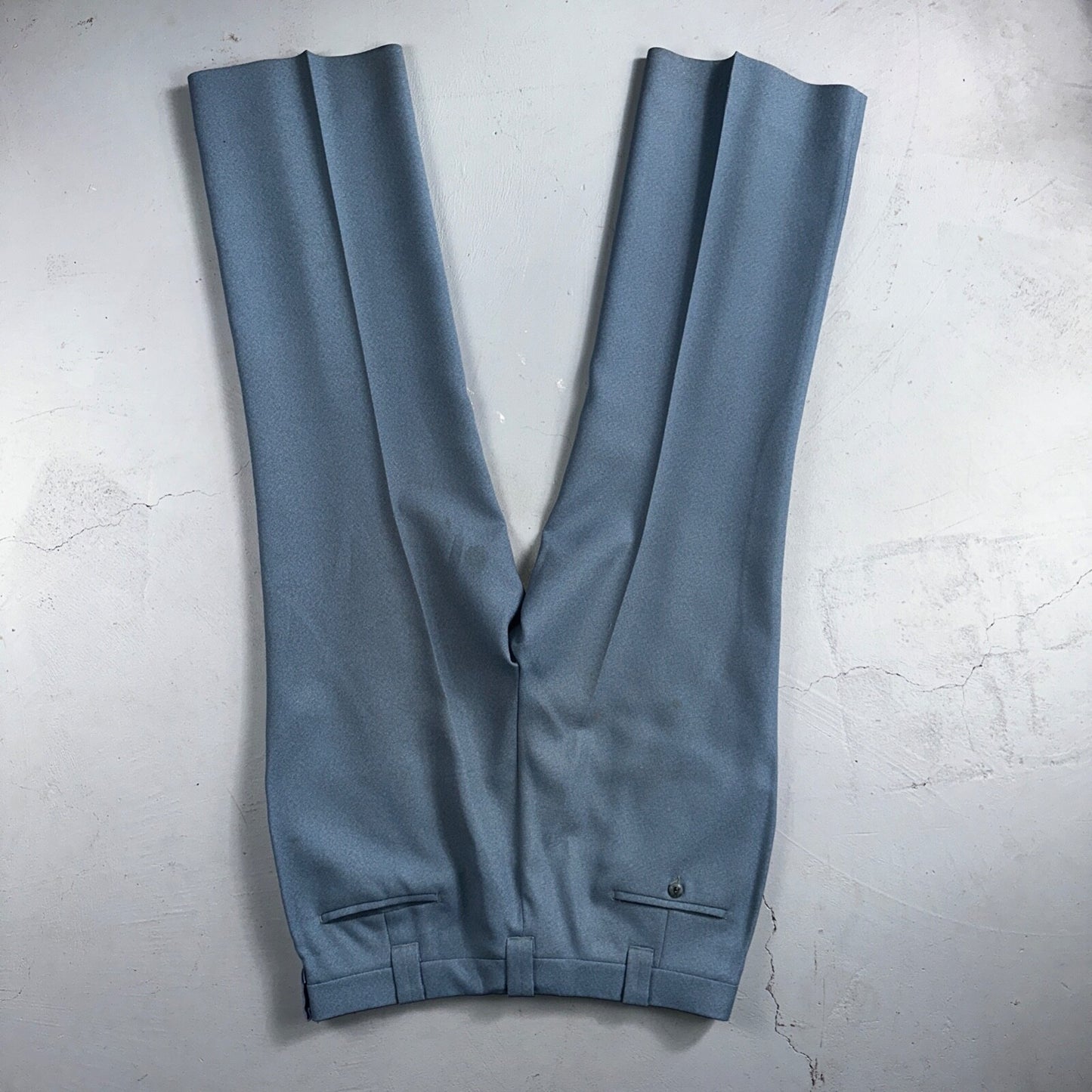 VTG 1960s Mens 2 PC Suit 42 Jacket Coat Pants 60s Lions Den Rockabilly Side Belt