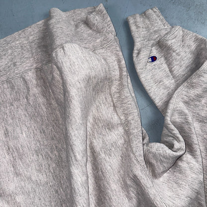 VTG 80s Champion Reverse Weave Crewneck Sweatshirt Gray USA XL Lion Sun Motif