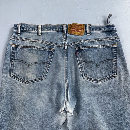 Levis 501 Vintage 90s USA XX Straight Leg Jeans Blue Light Wash 40x36 Act 36x31