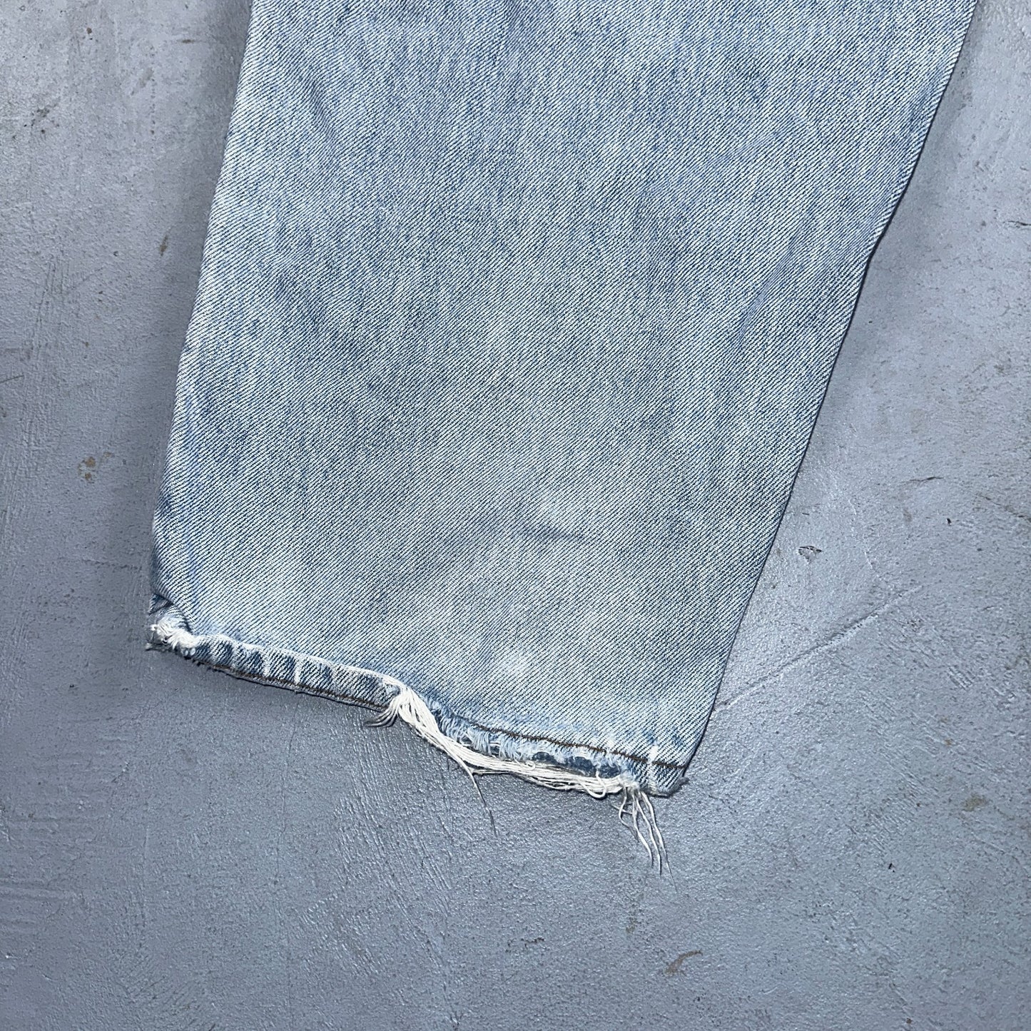 Levis 570 Jeans Mens 40x32 Blue Baggy Wide Loose Denim Pants Tapered 39x30