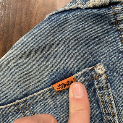 Levis 517 XX Vintage 70s Denim Jeans 501 35x31 Orange Tab Boot Cut