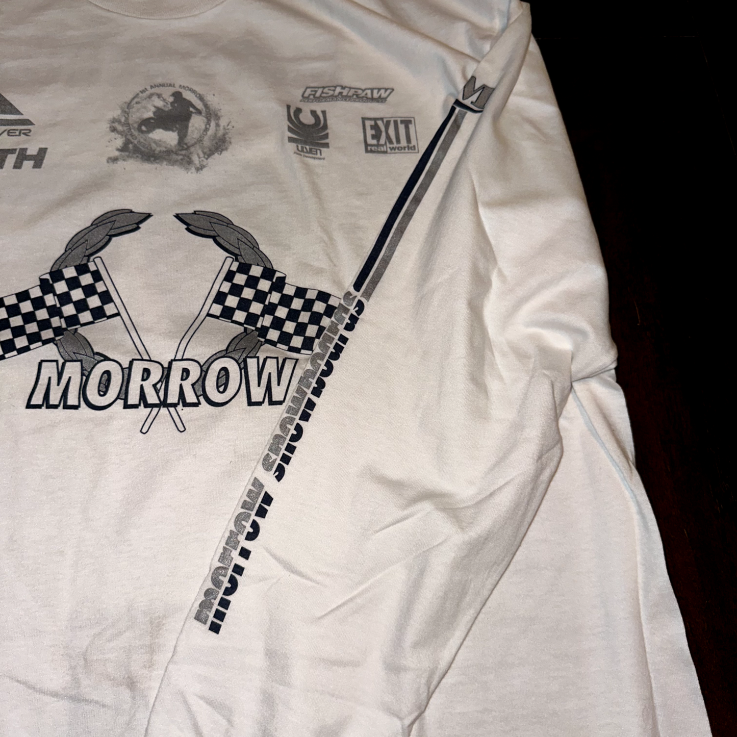 Morrow Vintage T Shirt Snowboard Exit Smith Quicksilver Racing Motorcross 90s
