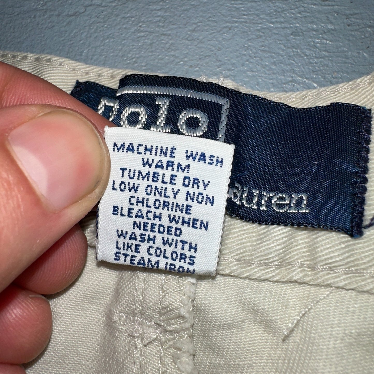 Polo Ralph Lauren Chino Pants Men's Size 29x31 Vintage Authentic Dry Goods