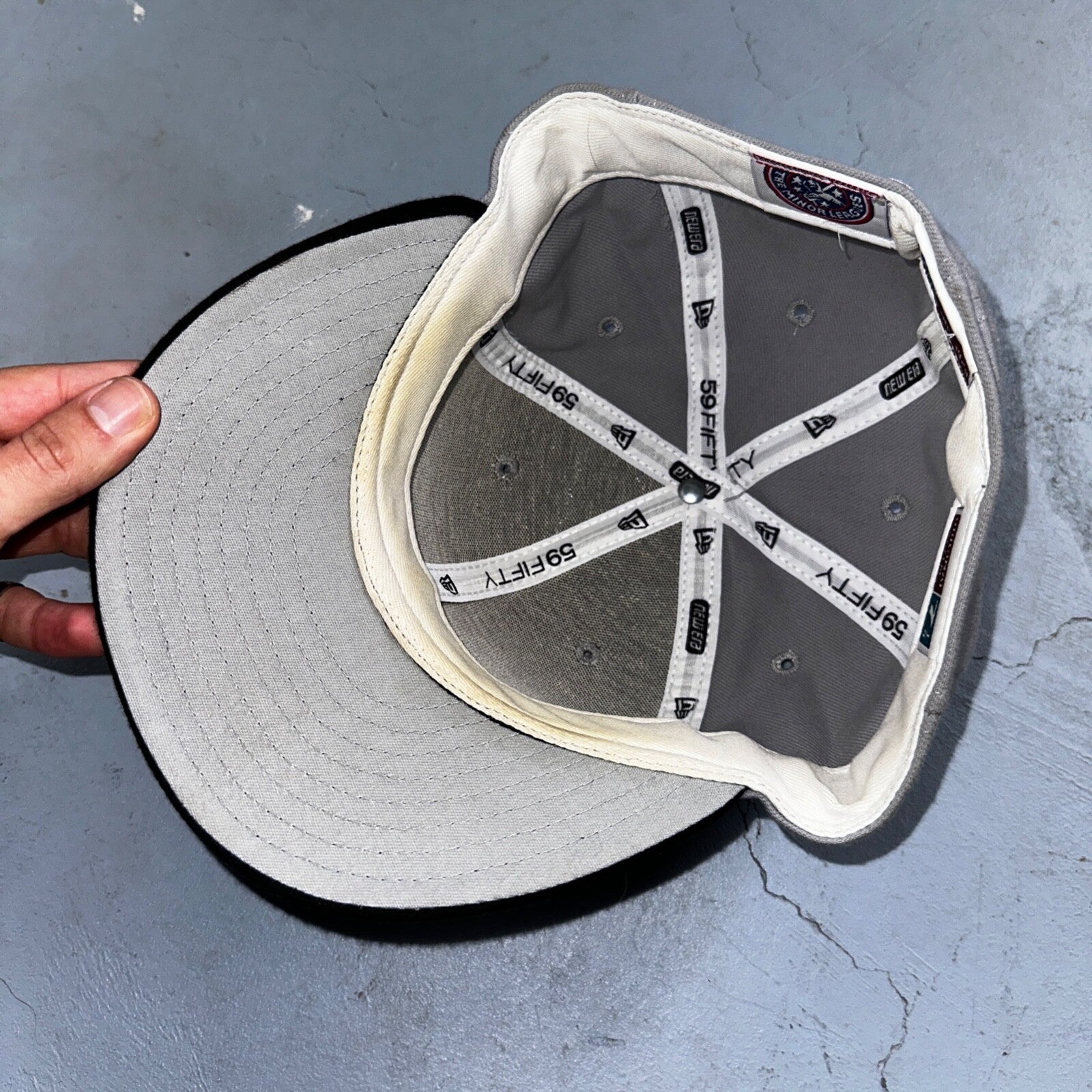 Vintage Salem Keizer Volcanoes New Era Snapback Hat MILB Minor League Baseball