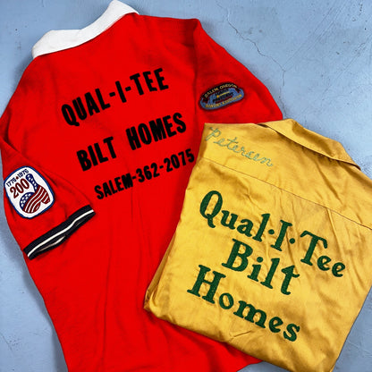 1960s Chain Stitch Bowling Shirt Nat Nast Hilton Salem Oregon 60s 70s Rockabilly