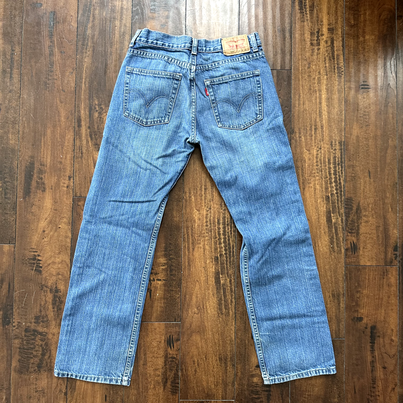 Levis 514 Womens Jeans 16 Reg Straight Leg Denim Flat Front Vintage Y2K 28x28