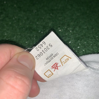 Nike Vintage T Shirt Mens L Stay In School Dunks Don't Be Stupid 90s Gray DARE