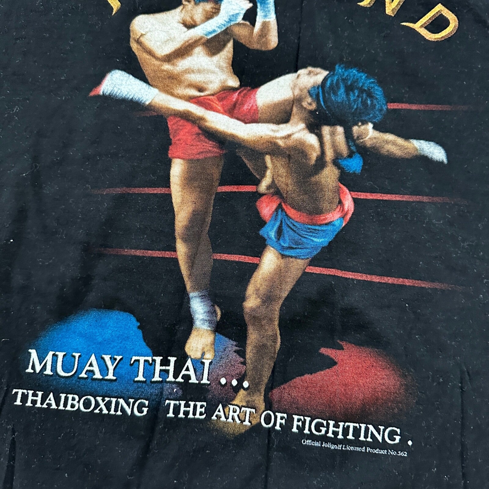 Muay Thai Thailand Boxing Box Vintage T Shirt Y2K Rap Tee Graphic Grunge Nirvana
