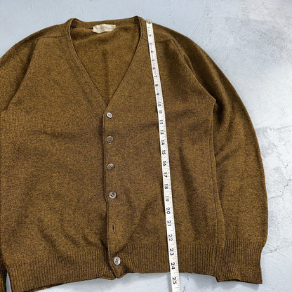 Bernhard Altmann VTG 100% Virgin Wool Cardigan Sweater Scotland 40 Kurt Cobain