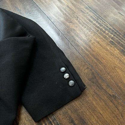 VTG 1920s Mens 3 PC Suit Tuxedo Coat Jacket Pants Wool Thorsen Gray 20s 30s