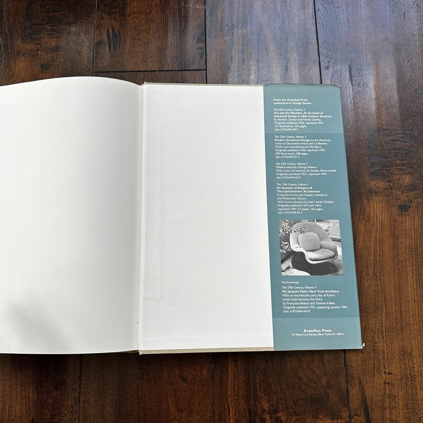 George Nelson Chairs Textbook Landmarks Design Vol 3 Rare Eames Mcm History