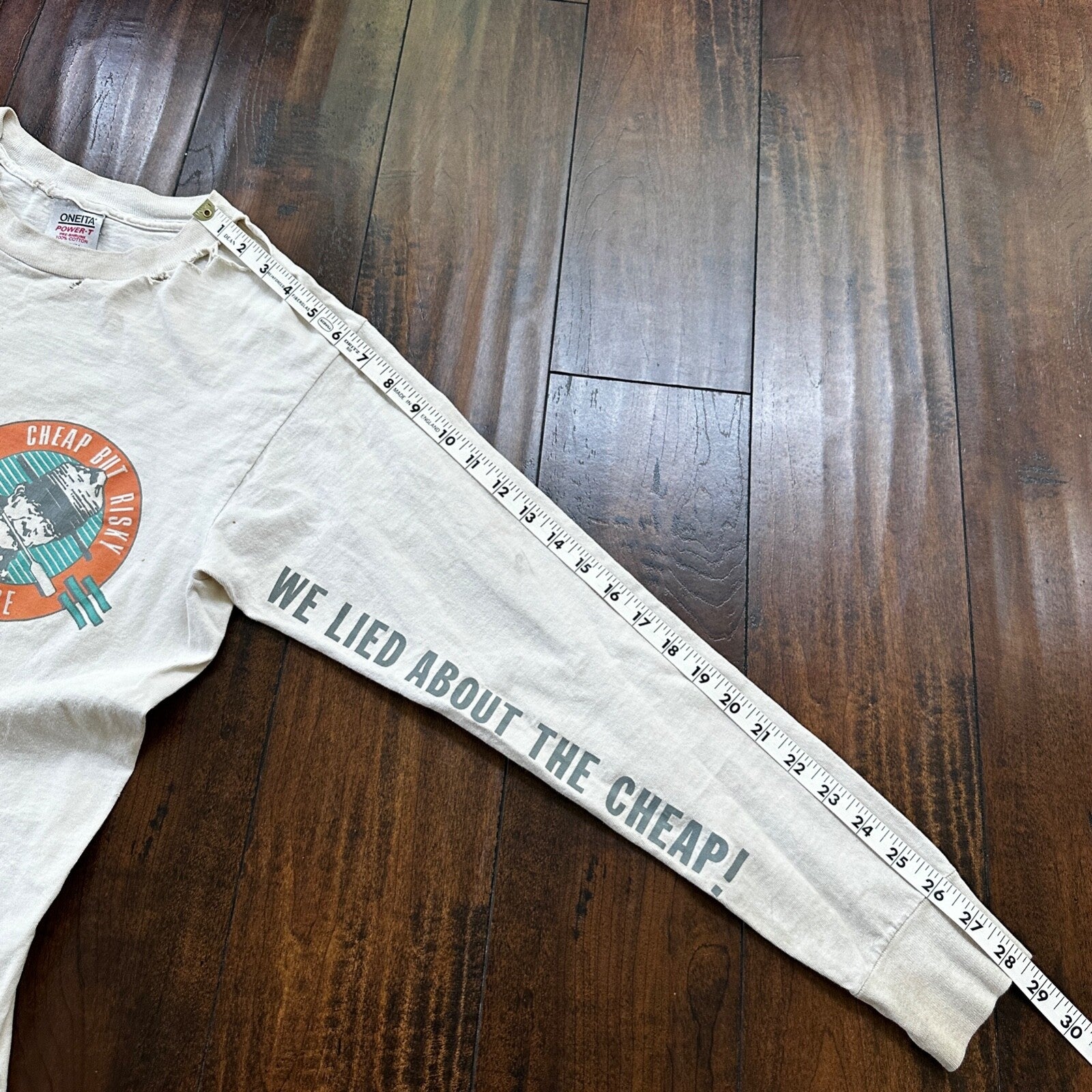 Oneita VTG T Shirt Cosmos Dil Famous River Guide Oregon Hiking Travel Funny