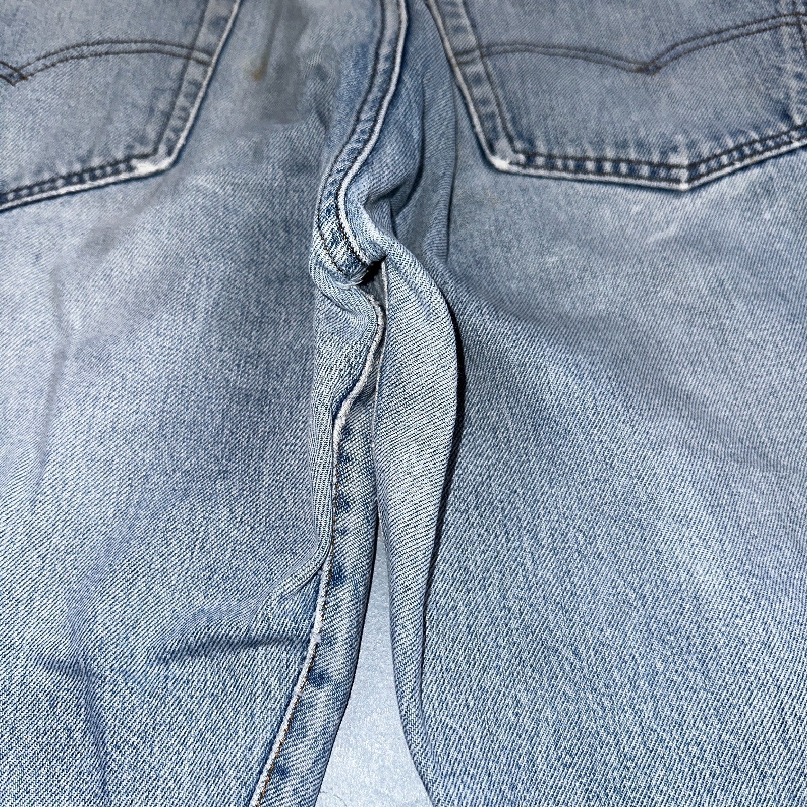 Levis 501 Vintage 80s Redline Selvedge USA XX Jeans Light Wash 40x33 Act 38x30