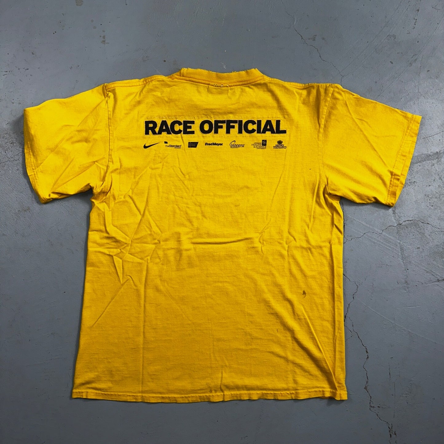 Nike Hood To Coast 2007 Y2K VTG T Shirt Promo Running Race Official Oregon PDX