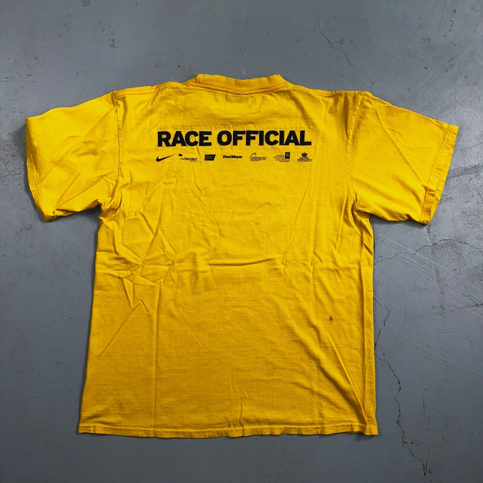 Nike Hood To Coast 2007 Y2K VTG T Shirt Promo Running Race Official Oregon PDX