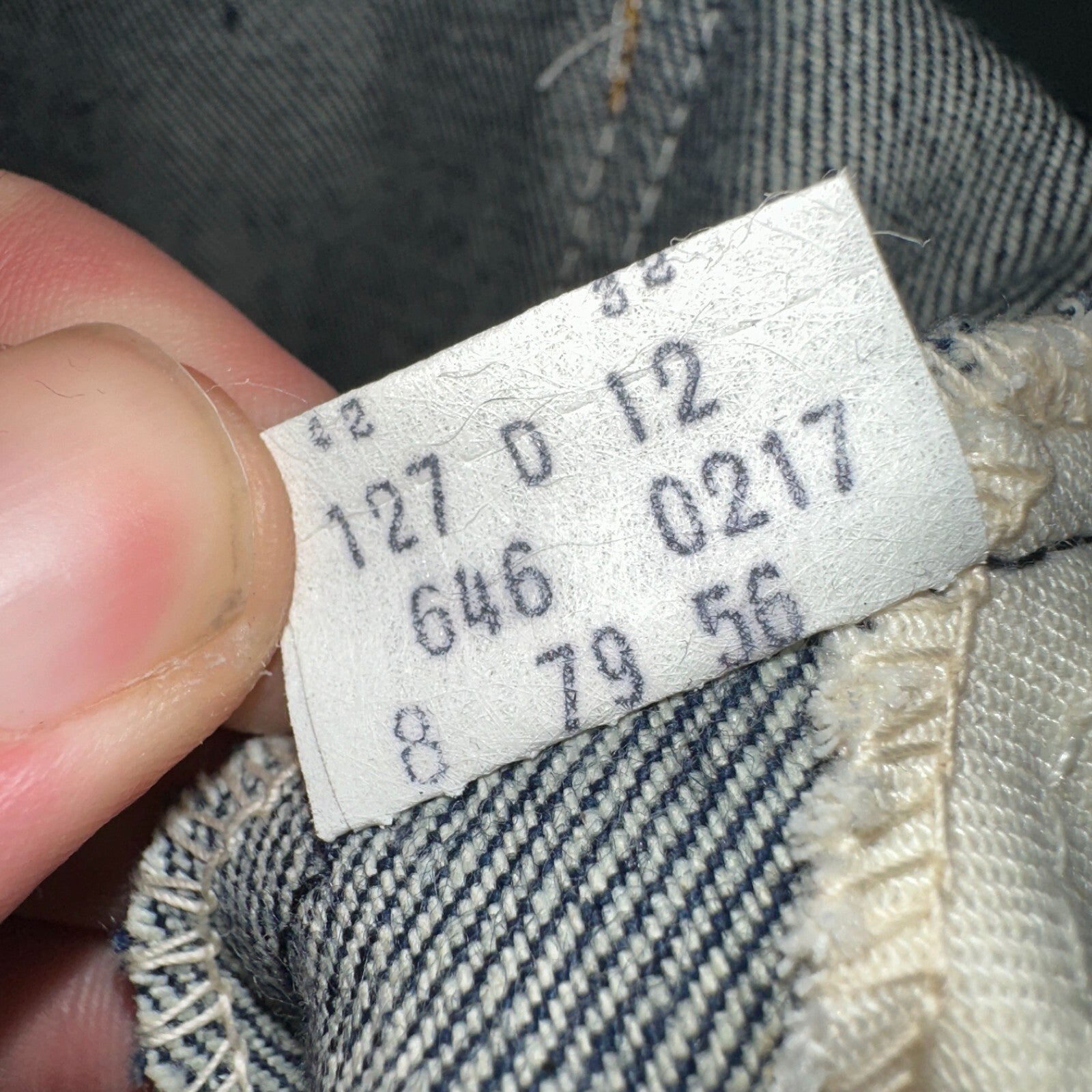 Levis 646 Deadstock 70s USA Orange Tab Bootcut Flare Bell Bottom NOS Jeans 42x32