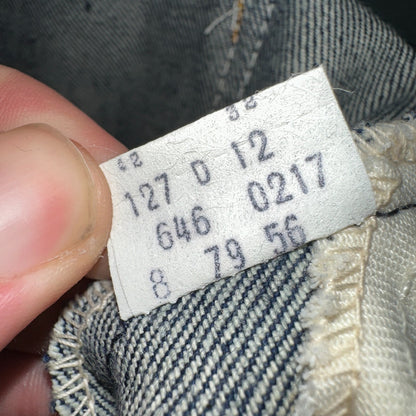 Levis 646 Deadstock 70s USA Orange Tab Bootcut Flare Bell Bottom NOS Jeans 42x32