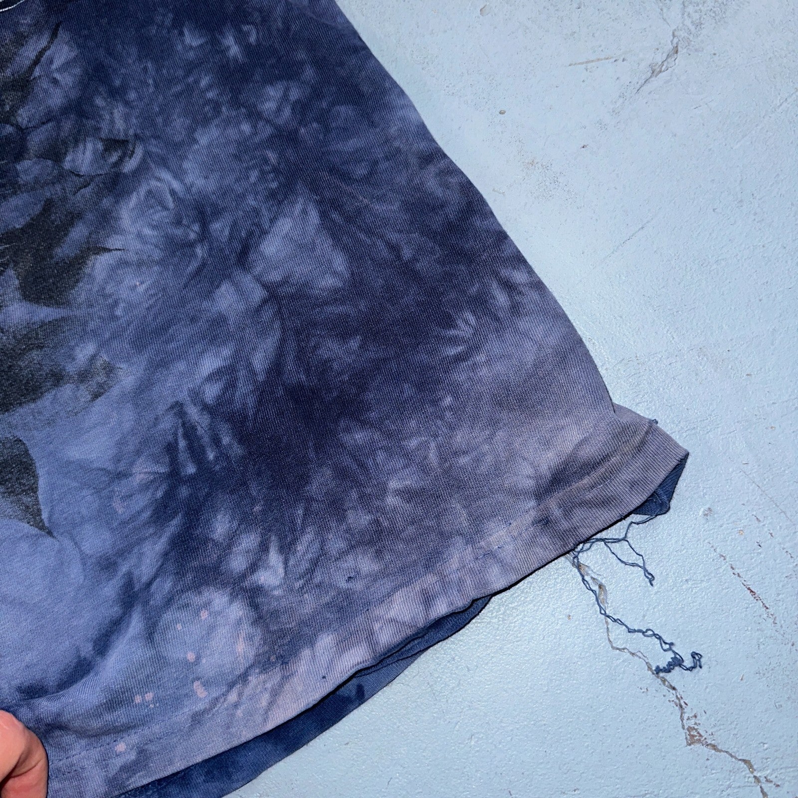 The Mountain Wolf VTG T Shirt Tie Dye Spirts Large Fun Y2K