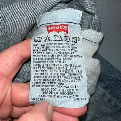 Levis 501 Vintage Y2K Mexico Straight Leg Jeans 31x32 90s Med Wash Act 30x30