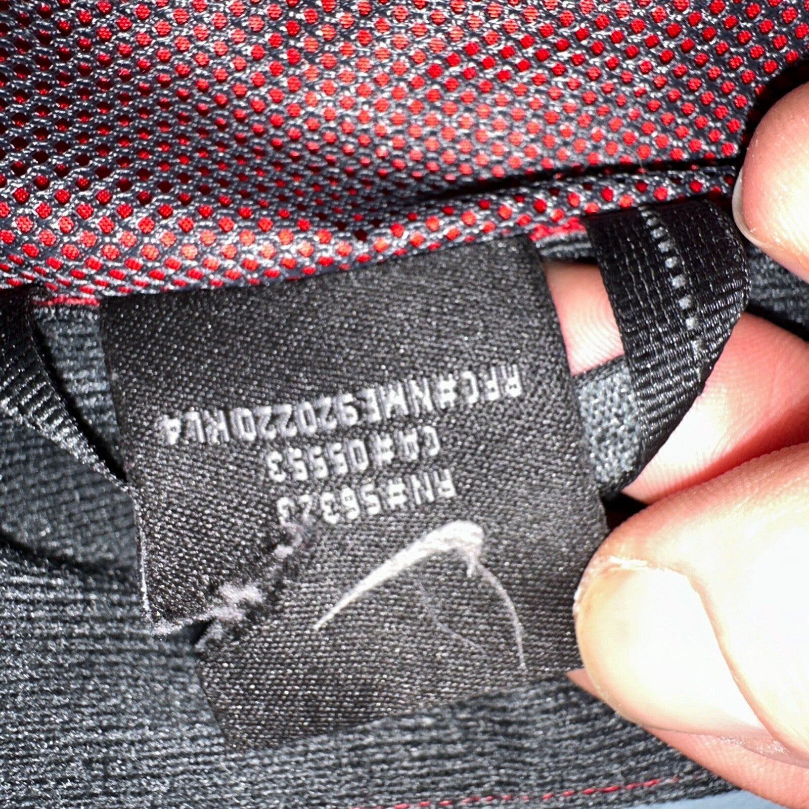 Nike VTG Y2K Windbreaker Track Jacket M Red 3M Basic Simple Football Runner