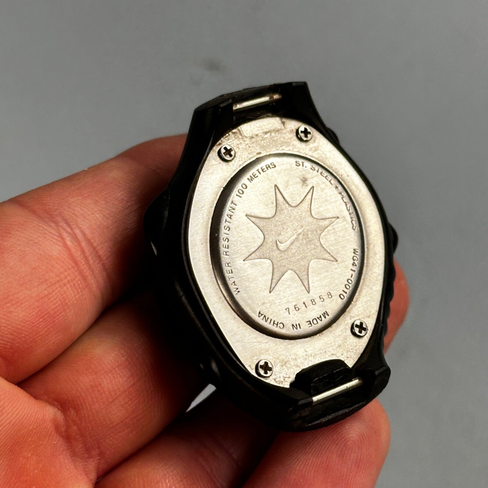 Nike Triax 120 WG40-0010 26 Lap Vintage Watch No Band Needs Battery