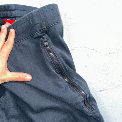 NIKE Air Pivot V3 Jogger Men's XL Sweat Pants Triple Black 728291-010