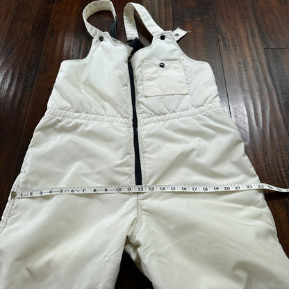 1960s Arcticwear Arctic Cat Bib Overalls Snow Suit Black Size L Vintage Zip Legs