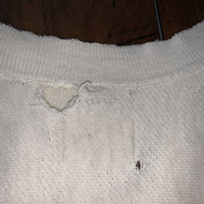 Vintage Champion 1960s True USA Reverse Weave Sweatshirt Gray Basic Crewneck 60s