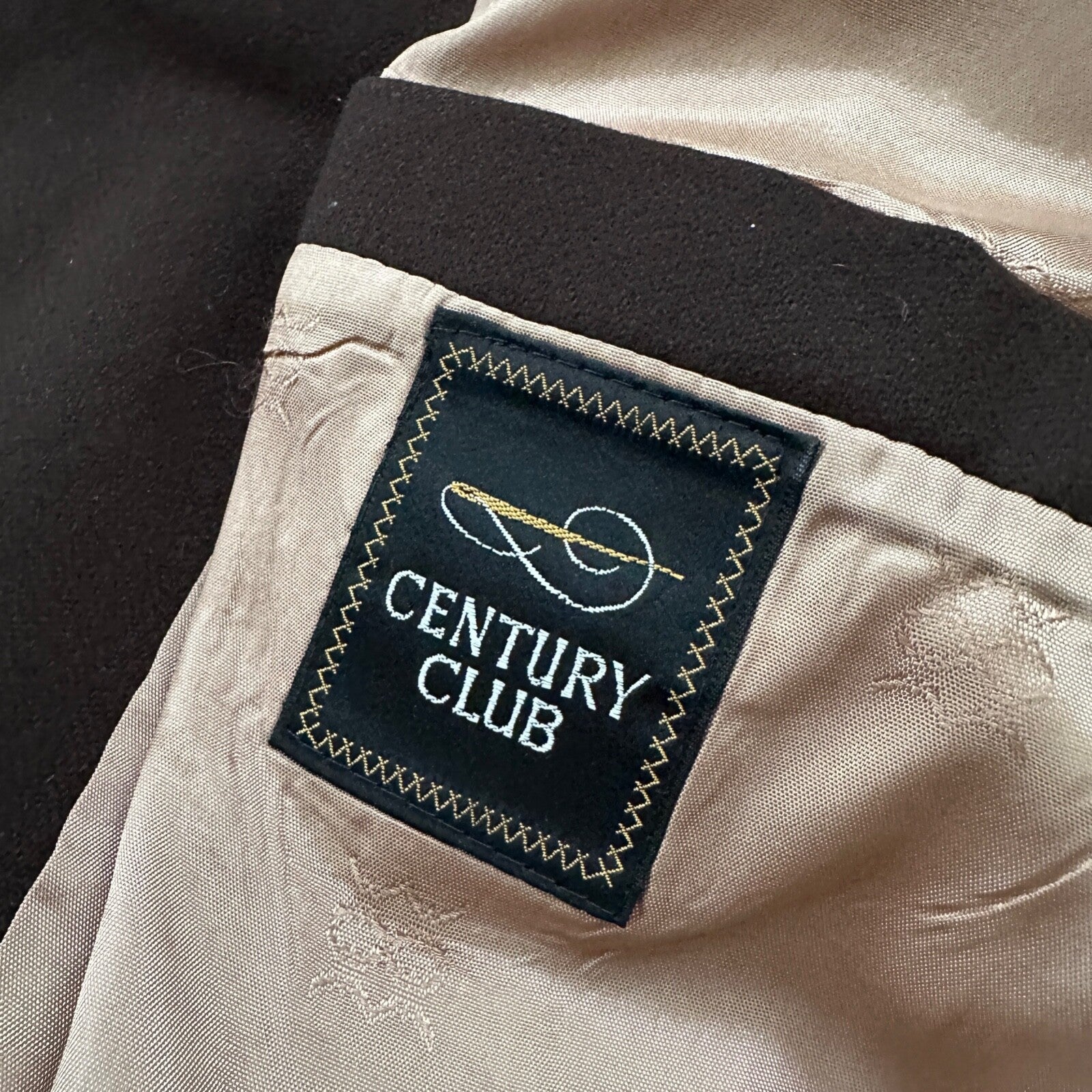 1960s 1970s Brown Sport Jacket VTG Mens Suit 44 36x28 Rockabilly Checkerboard