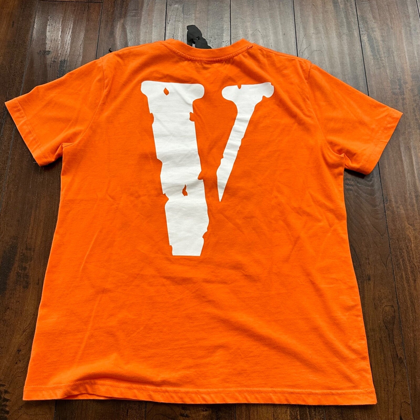 Vlone T-Shirt Orange 100% Authentic Rare USA XL