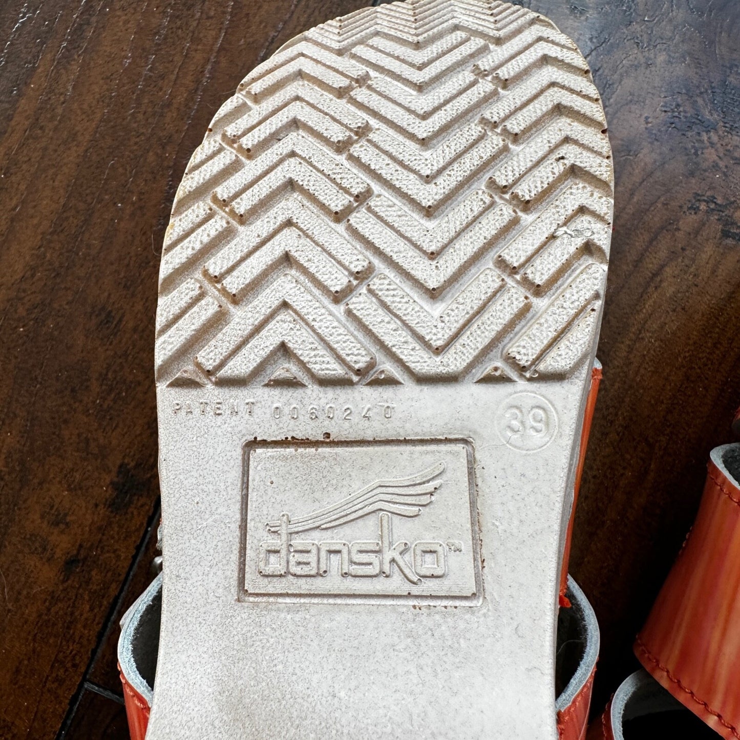 Dansko Sandals Womens 39 Criss Cross Buckle Strap Slide 71202 Pink Leather