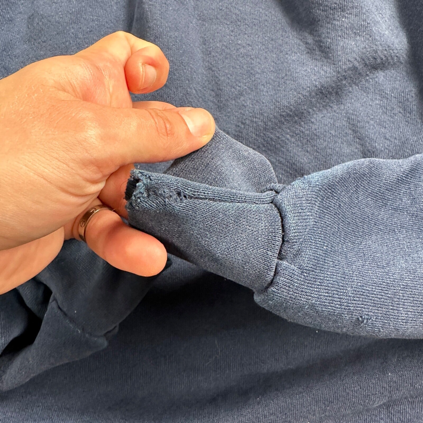 Disney Mickey Mouse VTG Sweatshirt Size 2XL Navy Crewneck Disneyland USA 90s