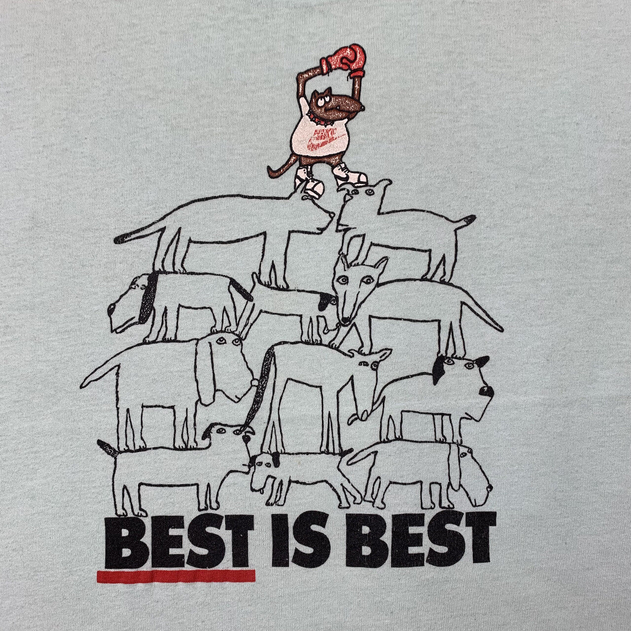 Nike Vintage T Shirt Mens Best Is Best Animals Dog Wolf Jordan Rap Cute Love Box