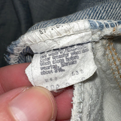 Levis 646 Vintage 70s USA Orange Tab Bootcut Flare Blue Bell Bottom Jeans 40x30