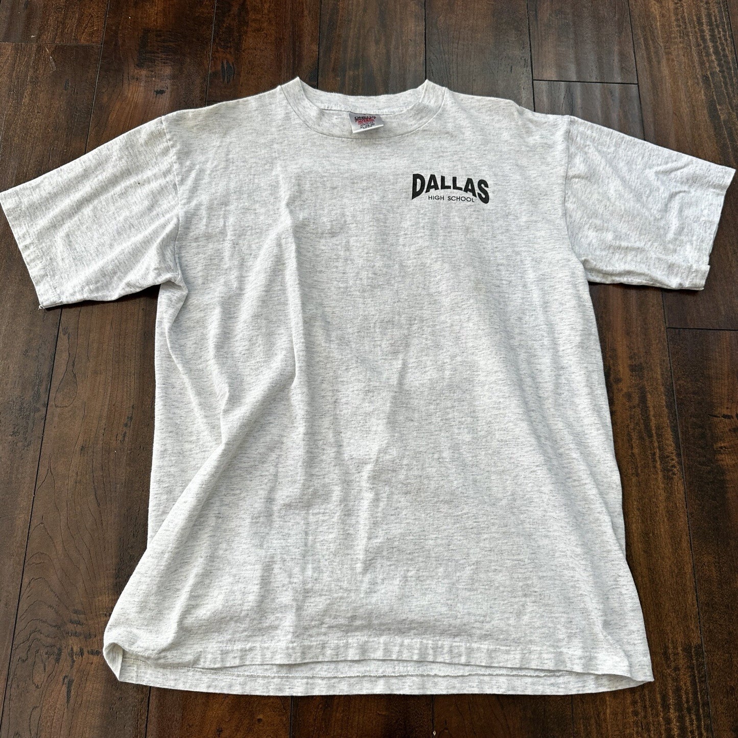 Oneita 90s Lot 2 Vintage T Shirt Dallas Oregon Dragons Basic White Grey Rap