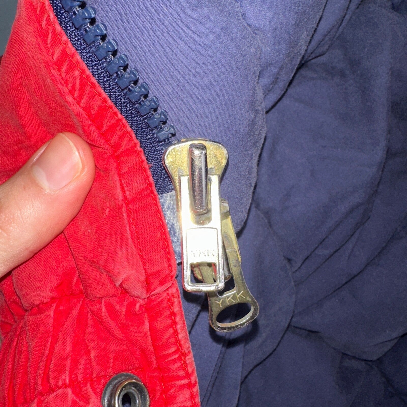 Mighty Mac Jacket Mens 44 Red Bomber Down Filled Norsac Puffer Vintage 80s