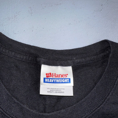 Black Cat 2005 VTG T Shirt Mask Movie Humane Society Animals Cute Love Hans