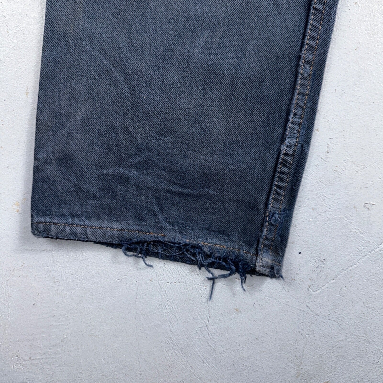 Levis 501 Vintage 90s USA XX Straight Leg Jeans Blue Overdyed 33x30 Act 32x29