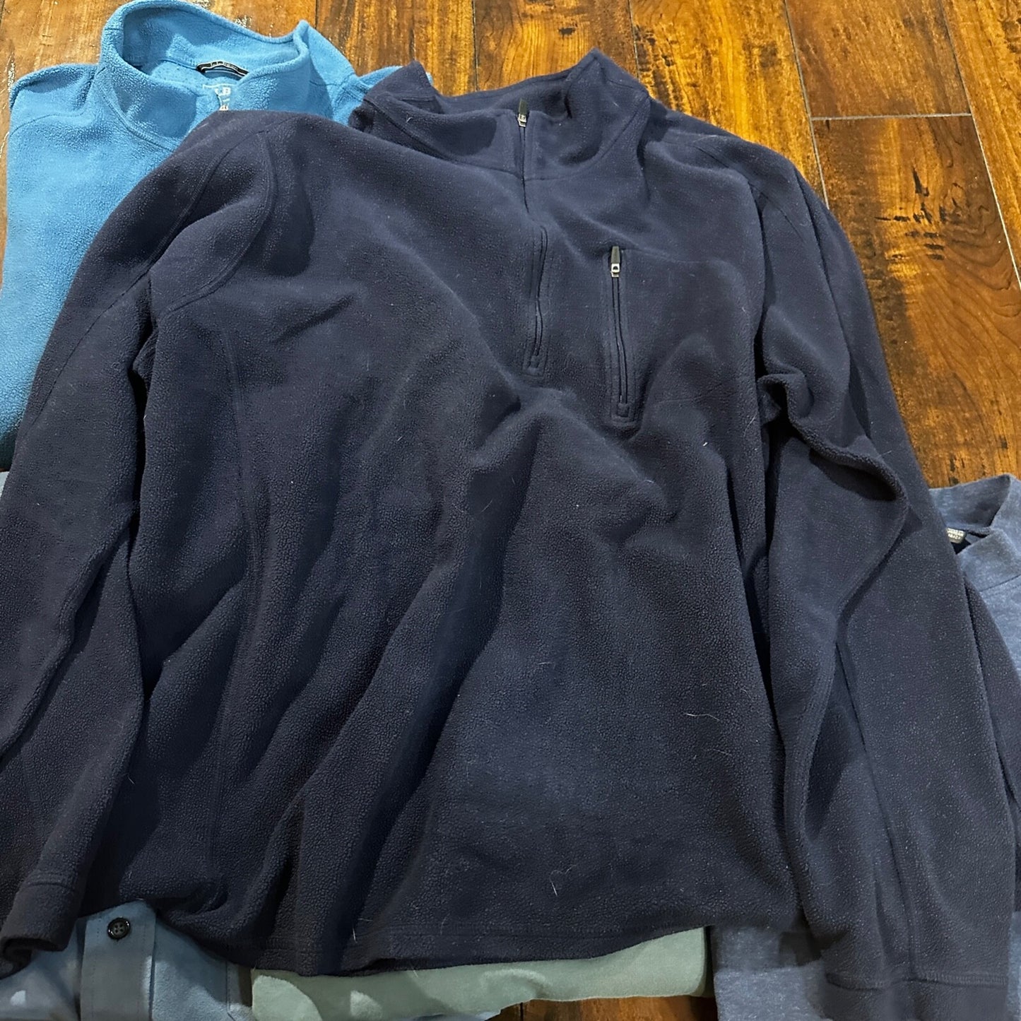 Lot Of 5 Mens Vintage Pullovers Sweaters Shirts LL Bean Covington Croft