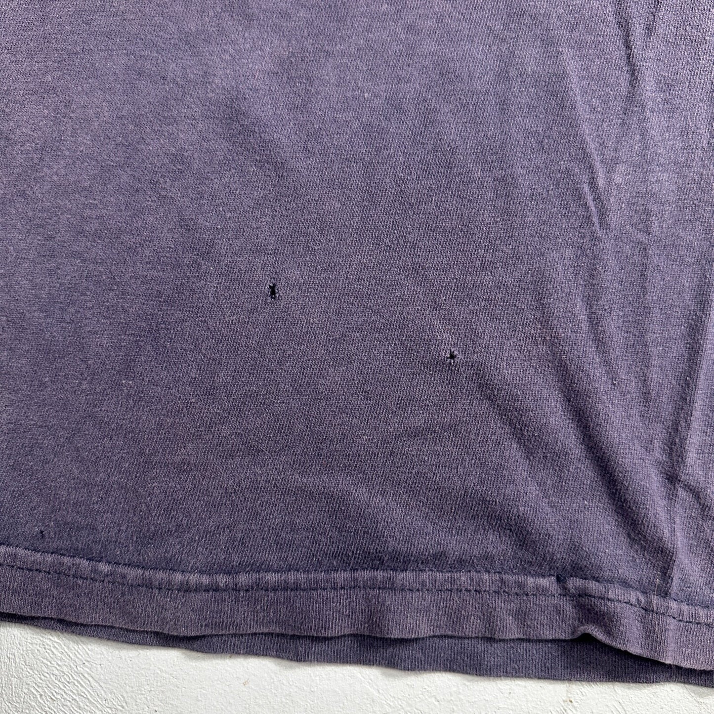 Nike OG Swoosh Logo Y2K VTG T Shirt Center Navy Faded Blue Check 70s Repro