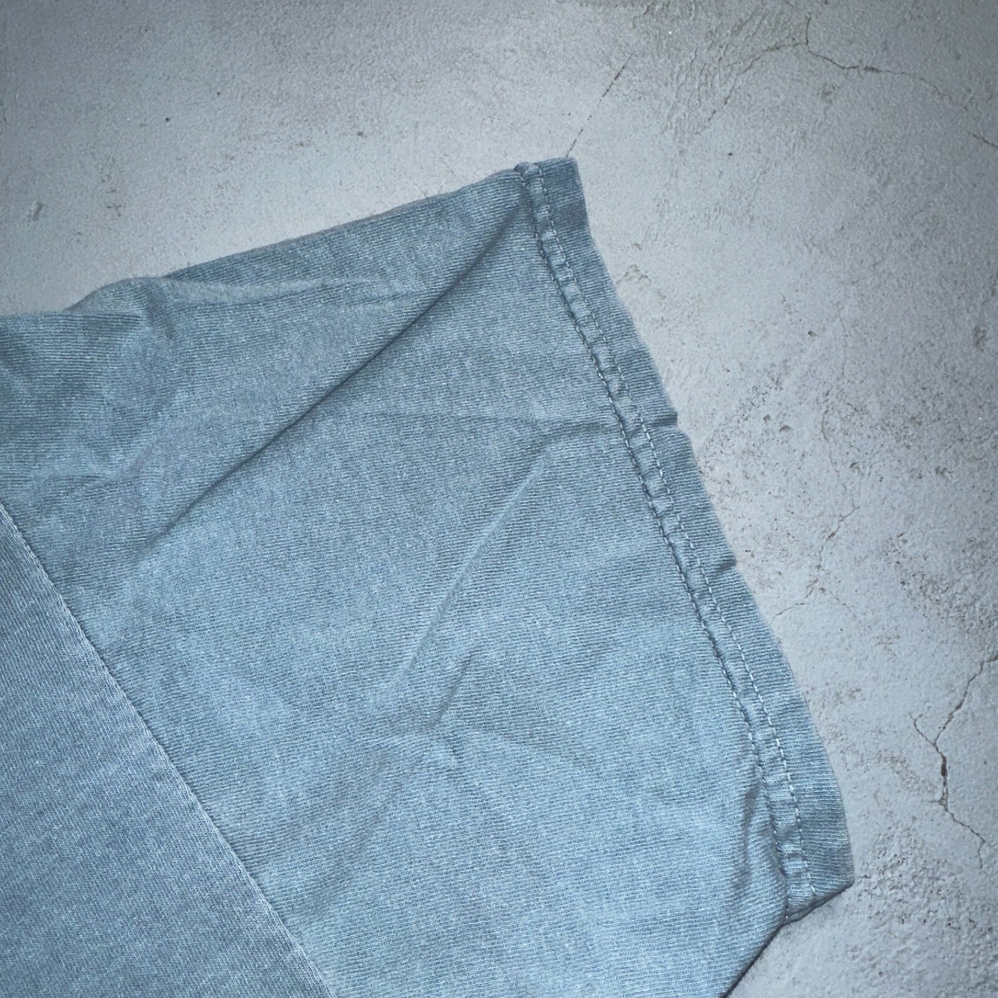 Alaska Fish Funny VTG T Shirt Fishboy Humor Joke Idiot Laugh Out Loud Faded Blue