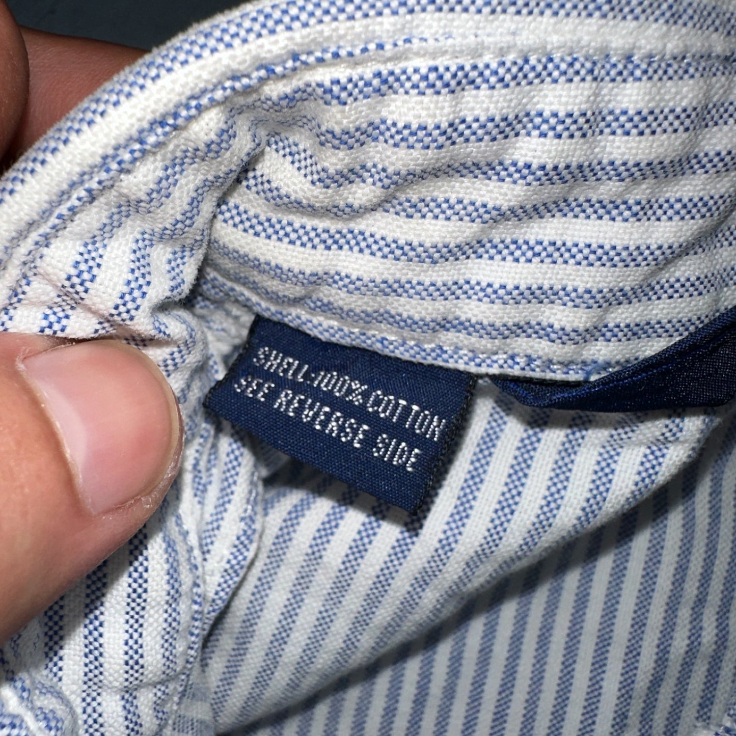 Polo By Ralph Lauren VTG 90s Harrington Jacket Hickory Stripe Workwear Ricky