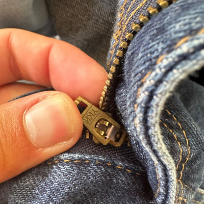 Levis 505 Vintage 90s Straight Leg XX Mexico Jeans 36x32 Med Wash 34x31