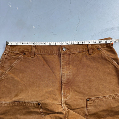 Carhartt VTG Double Knee Carpenter Pants B01 B136 BRN Brown 40x30 Act 38x29
